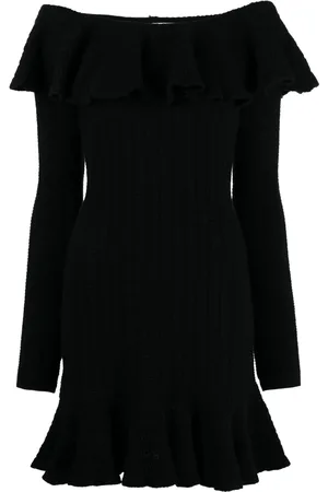 BLUMARINE Robe courte à encolure carrée