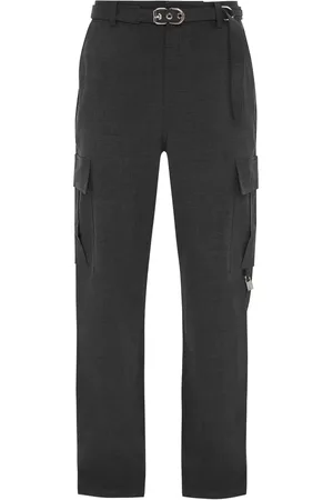 J.W.Anderson Pantalon droit en laine à poches cargo