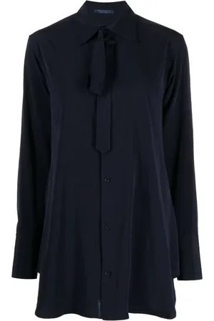 YOHJI YAMAMOTO Blouse à détail de laçage
