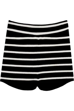 Ami Short rayé en maille