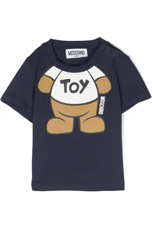 Moschino T-shirt en coton à motif Teddy Bear