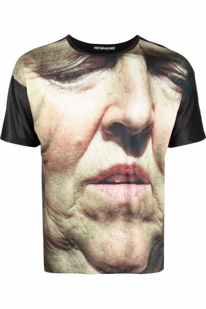 Issey Miyake T-shirt Satoshi Fujiwara à imprimé photographique (2010)