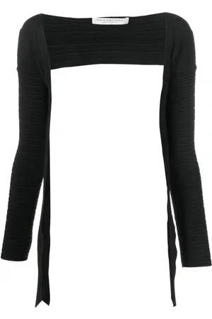 Serafini Boléro en maille à fermeture nouée
