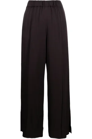 Jil Sander Pantalon ample à taille élastiquée