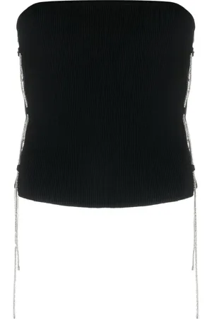 GIUSEPPE DI MORABITO Haut bandeau à ornements en cristal