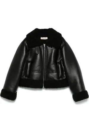 Twin-Set Veste en cuir artificiel