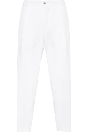 BRIGLIA Pantalon à détails plissés