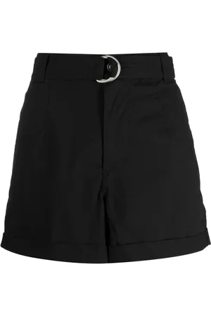 DKNY Short en coton à taille ceinturée