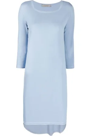 D.EXTERIOR Robe en maille à manches longues