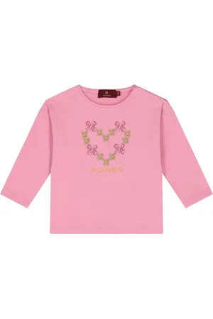 Aigner T-shirt à imprimé cœur
