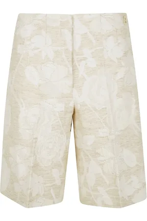 Blugirl Bermuda à fleurs en jacquard
