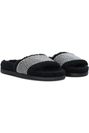 Dolce & Gabbana Claquettes à ornements strassés