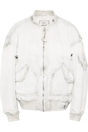 Maison Mihara Yasuhiro Veste bomber à effet usé