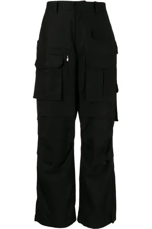JUUN.J Pantalon droit à poches cargo