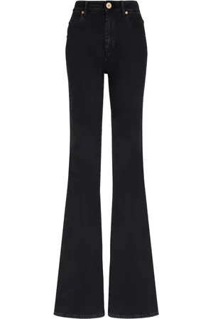 Balmain Jean évasé à taille haute