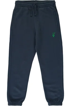 OFF-WHITE Pantalon de jogging à rayures Diag imprimées