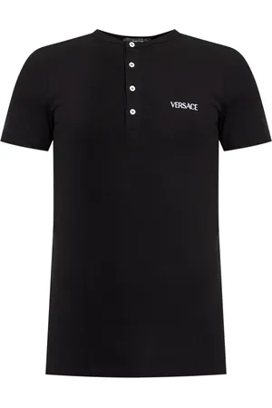 VERSACE T-shirt à logo brodé
