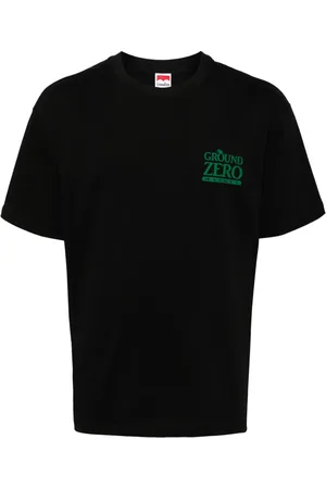 Ground Zero T-shirt en coton à logo imprimé