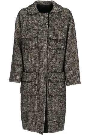 Lanvin Manteau à effet chiné (2008)