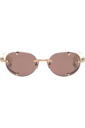 Balmain Lunettes de soleil à monture ovale