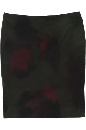 Hermès Jupe en soie à motif (années 2010)