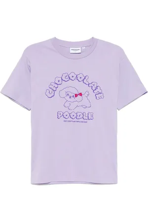 Chocoolate T-shirt à motif caniche