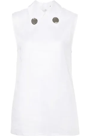 Jil Sander Blouse à effet de transparence