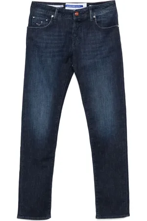 Jacob Cohen Jean à patch logo