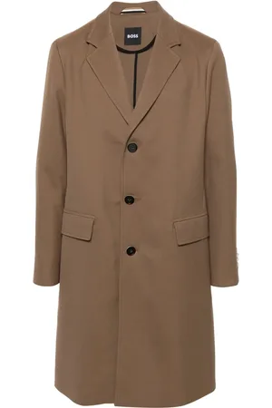 HUGO BOSS Manteau Hyde à simple boutonnage