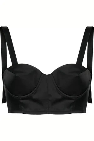 Maison Margiela Soutien-gorge en satin à balconnets