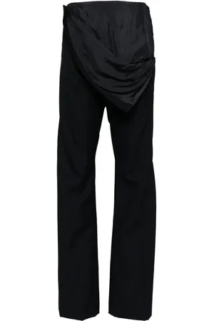 pushBUTTON Pantalon à taille à rabat