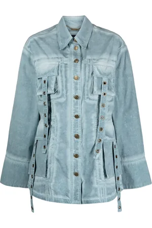 BLUMARINE Veste à détails d’œillets