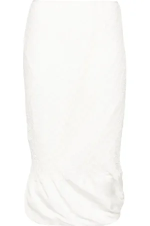 Jil Sander Jupe mi-longue en maille