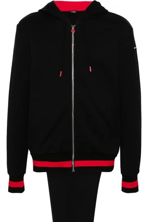 Kiton Survêtement à logo brodé