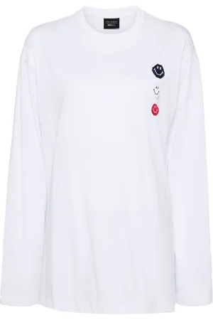 JOSHUA SANDERS T-shirt à motif Smiley