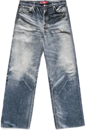 JUNYA WATANABE Jean à imprimé trompe l’œil