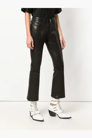 Frame Pantalon évasé crop