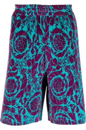 VERSACE Bermuda à motif abstrait