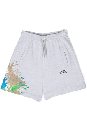 Msgm Short à imprimé graphique