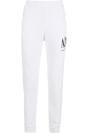 Armani Exchange Pantalon de jogging à logo brodé