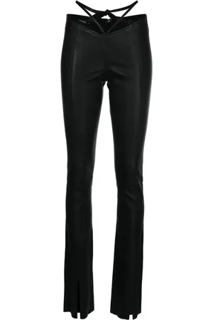 Manokhi Pantalon skinny en cuir