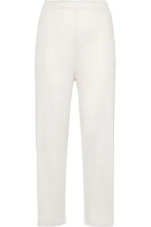 PLEATS PLEASE ISSEY MIYAKE Pantalon droit à design plissé