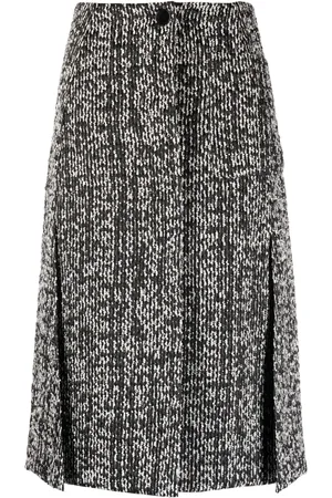 Lanvin Jupe mi-longue à fini texturé