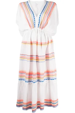 Lemlem Robe Bekah à col v profond