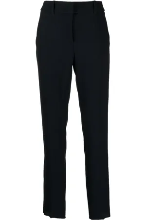 Emporio Armani Pantalon court à taille mi-haute