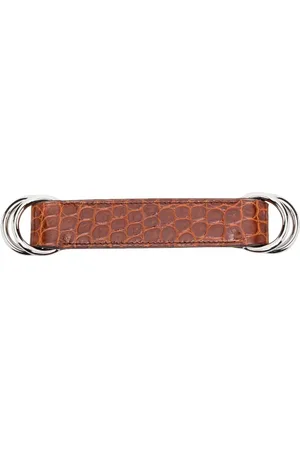 Hermès Porte-clés à effet peau de crocodile (2009)