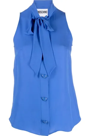 Moschino Blouse à col lavallière