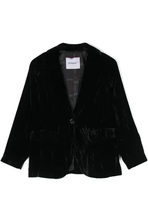 Pinko Blazer en velours à simple boutonnage
