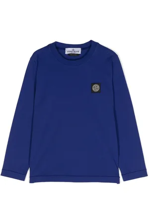 Stone Island Sweat en coton à appliqué Compass