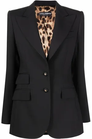 Dolce & Gabbana Blazer à simple boutonnage